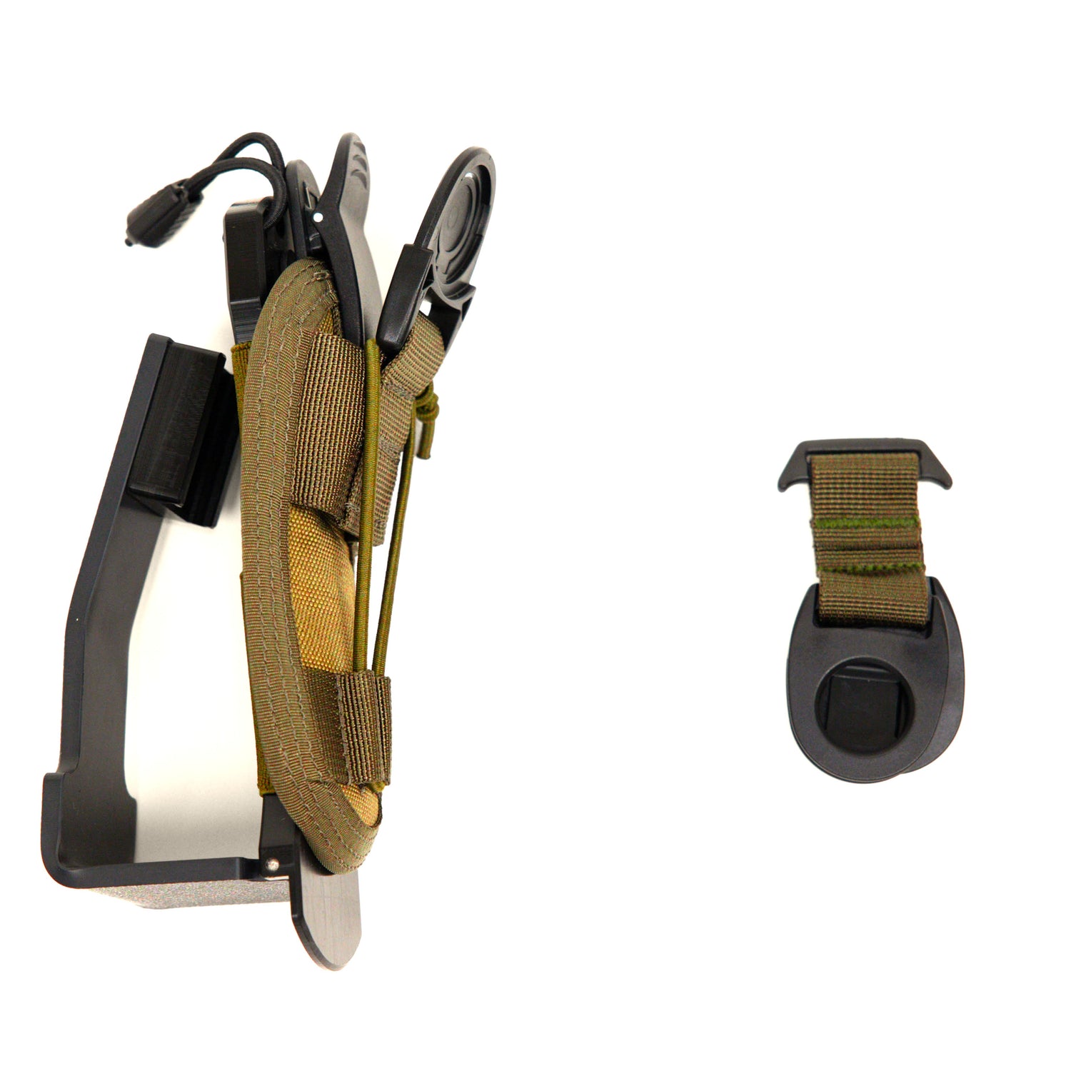 Flip-Open Clip-on GPS HOLSTER for Garmin Dog Tracking Devices / Garmin MOLLE Mount - Add-On for the INTEGRATOR