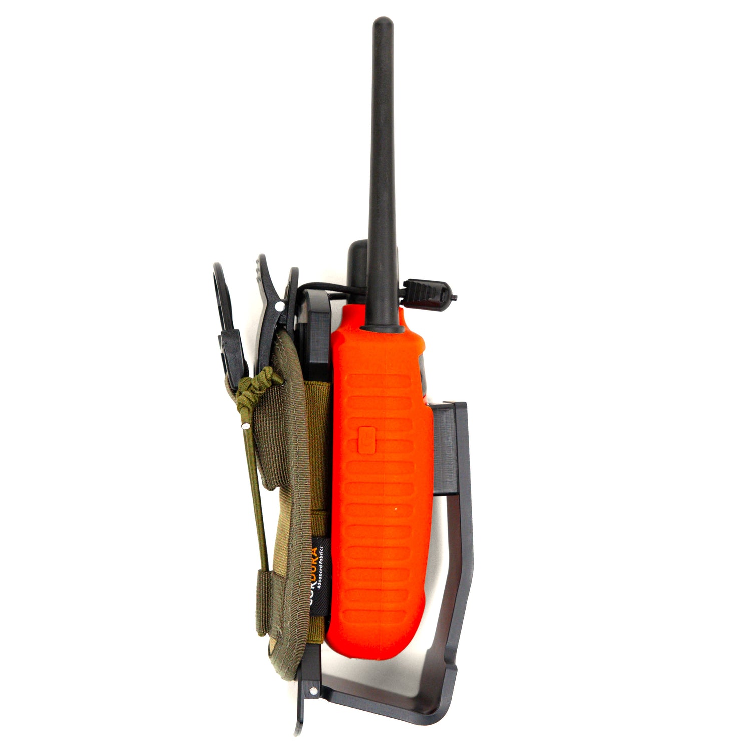 Flip-Open Clip-on GPS HOLSTER for Garmin Dog Tracking Devices / Garmin MOLLE Mount - Add-On for the INTEGRATOR