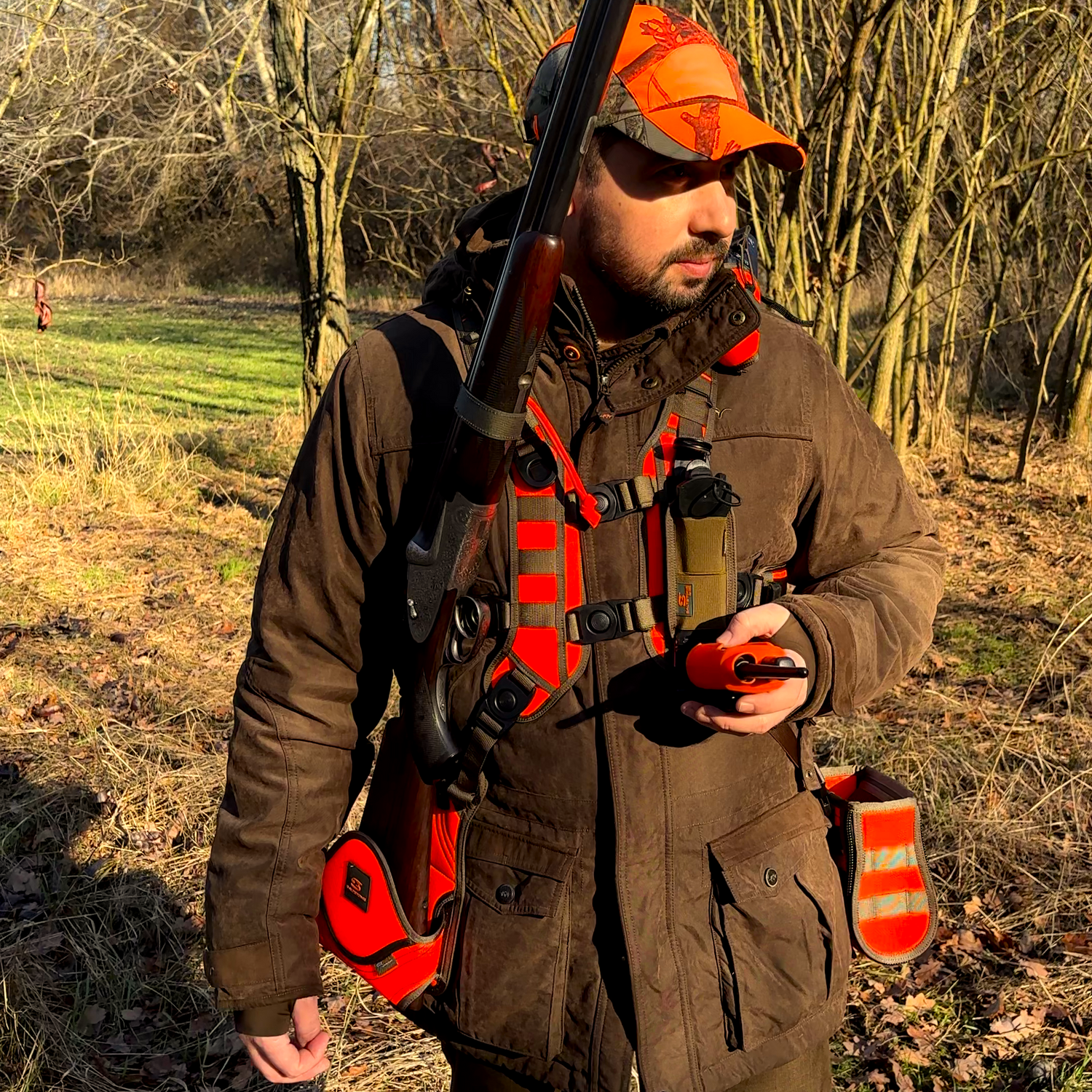 Flip-Open Clip-on GPS HOLSTER for Garmin Dog Tracking Devices / Garmin MOLLE Mount - Add-On for the INTEGRATOR